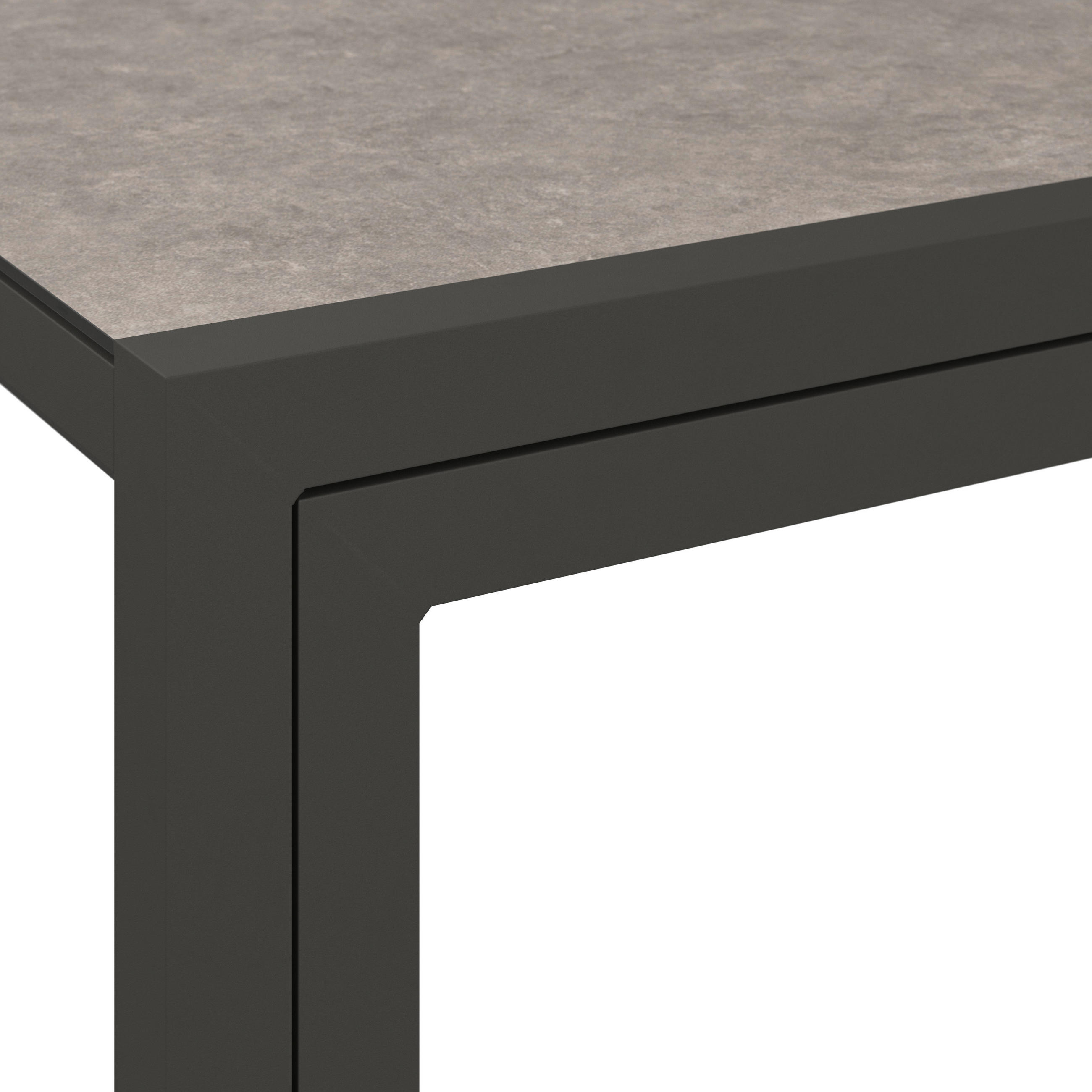GARTENSET 12-teilig  - Dunkelgrau/Anthrazit, Design, Glas/Textil - Amatio