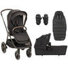 KINDERWAGENSET TRIV lx Caviar  - Schwarz, Basics, Kunststoff/Metall (96/58/109cm) - Nuna