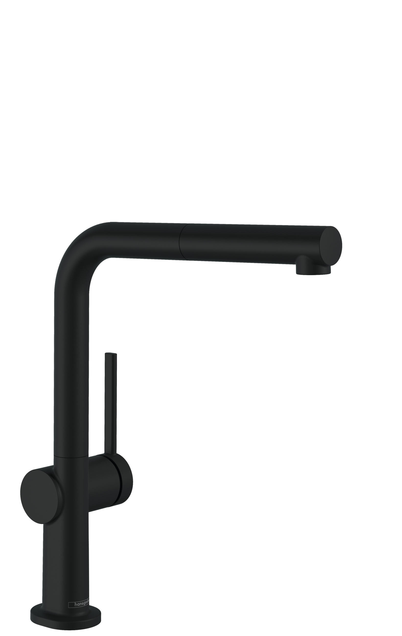 Küchenarmatur Hg Talis M54 Schwarz Schwenkbarer Auslauf