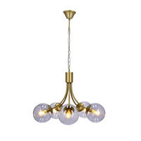 HÄNGELEUCHTE 60/60/120 cm   - Messingfarben, KONVENTIONELL, Metall (60/60/120cm)