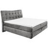 BOXSPRINGBETT 180/200 cm  in Silberfarben  - Silberfarben/Schwarz, Basics, Holzwerkstoff/Kunststoff (180/200cm) - Esposa