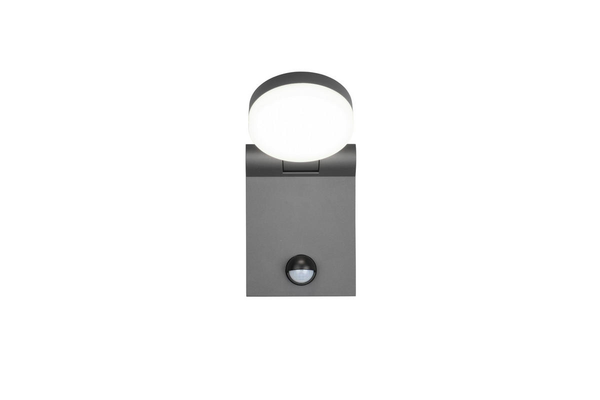 AUßENWANDLEUCHTE 10/19 cm   - Anthrazit, Basics, Metall (10/19cm)
