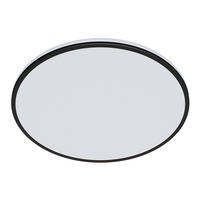 LED PLAFONJERA - bela/crna, Osnovno, metal/plastika (40/4,5cm) - Philips