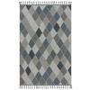 WEBTEPPICH 133/190 cm Blau, Grau  - Blau/Grau, Design, Textil (133/190cm) - Novel