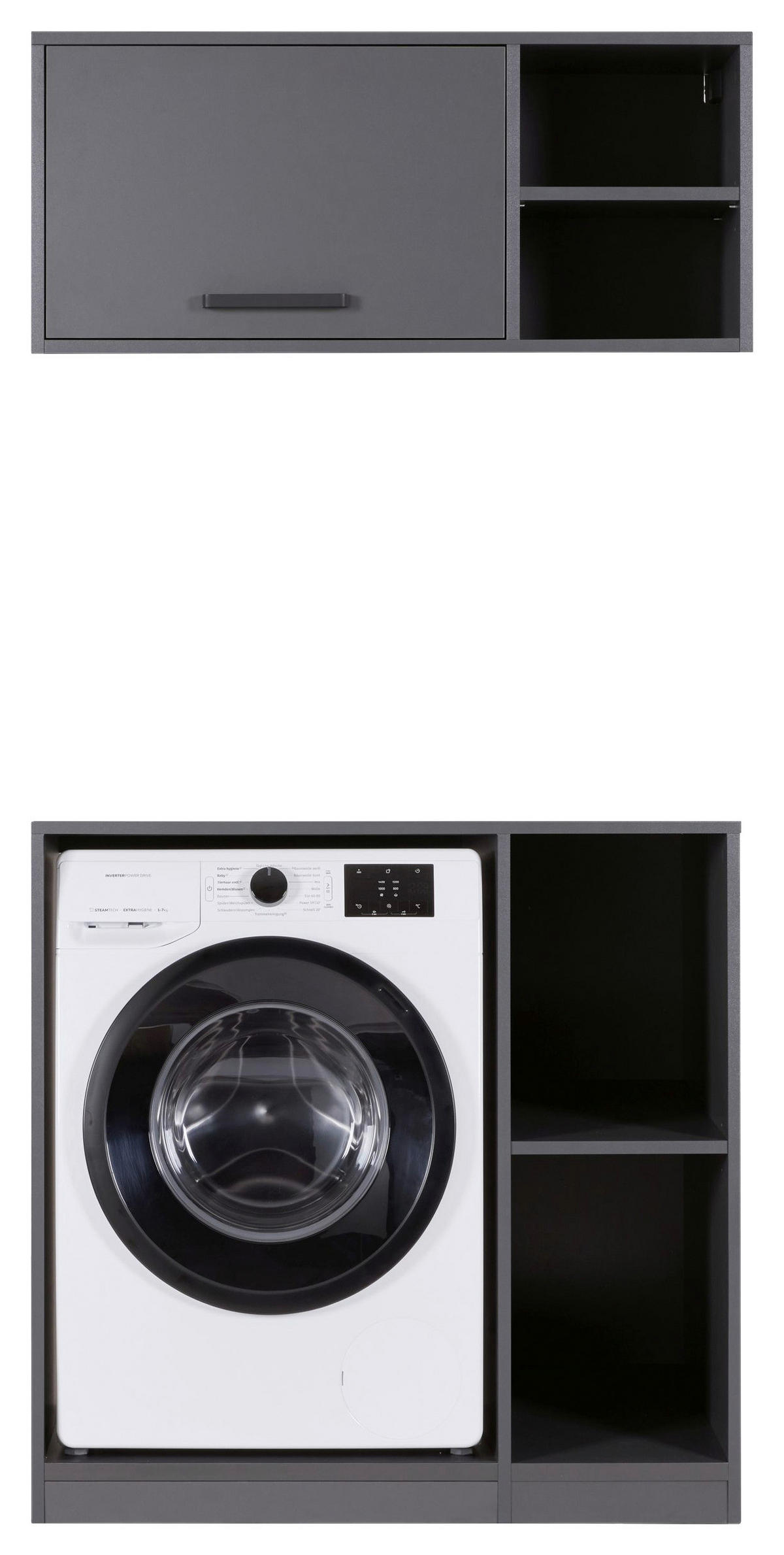 HAUSWIRTSCHAFTSRAUM 99/208/68 cm  in Anthrazit  - Anthrazit, MODERN, Holzwerkstoff (99/208/68cm) - home24