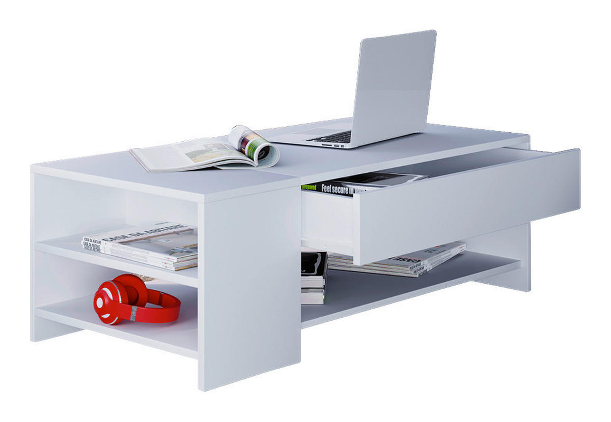 SOFFBORD i trämaterial 100/50/35 cm  - vit, Basics, trämaterial (100/50/35cm) - MID.YOU