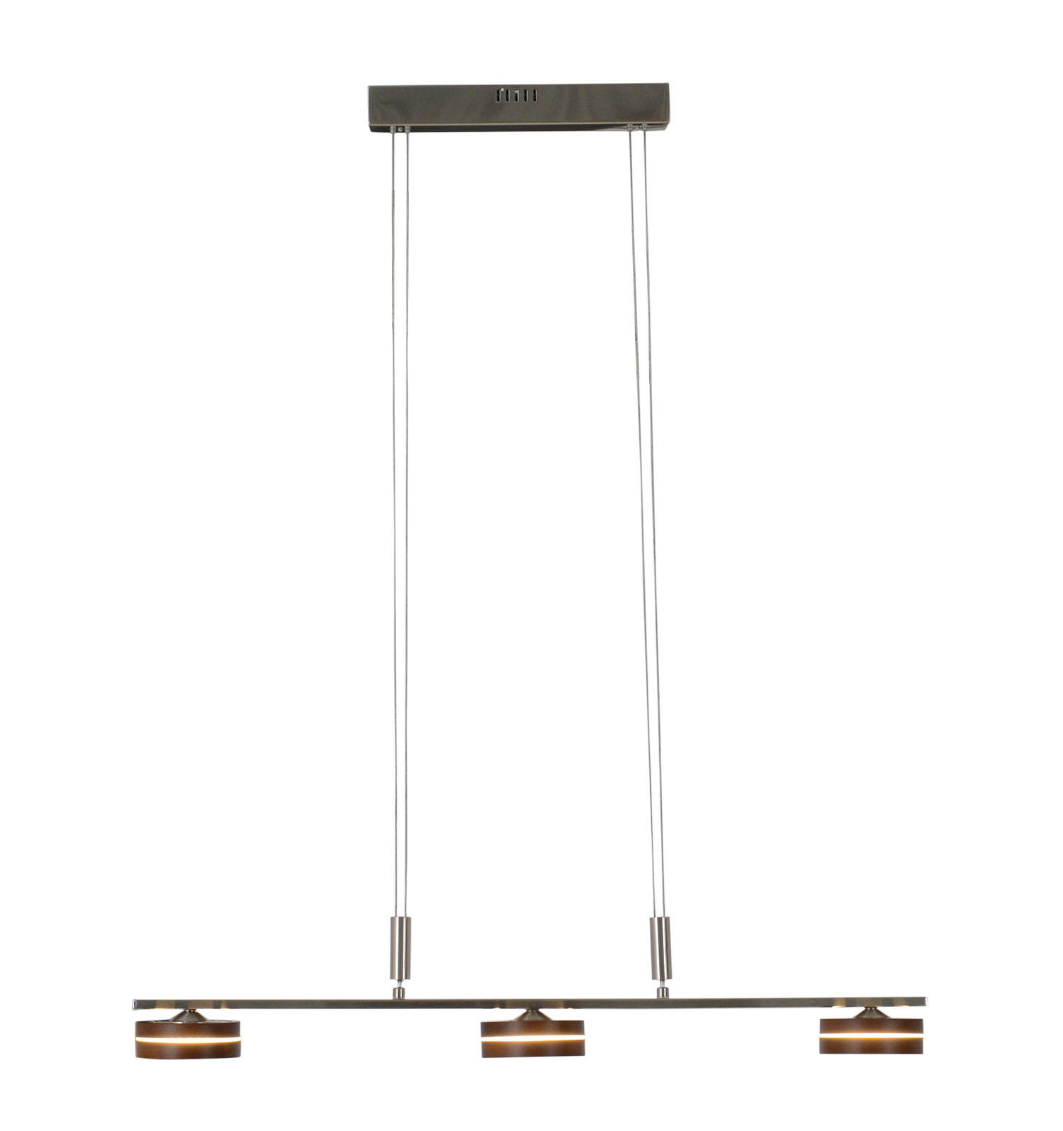 LED-HÄNGELEUCHTE 75/10/80-150 cm   - Natur, Holz/Metall (75/10/80-150cm) - Näve