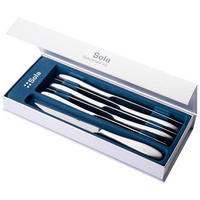 SADA STEAKOVÝCH NOŽŮ - barvy nerez oceli, Basics, kov - Sola