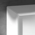 SCHUHKIPPER 64,5/121,5/18 cm  - Edelstahlfarben/Weiß, Design, Holzwerkstoff/Metall (64,5/121,5/18cm) - Xora