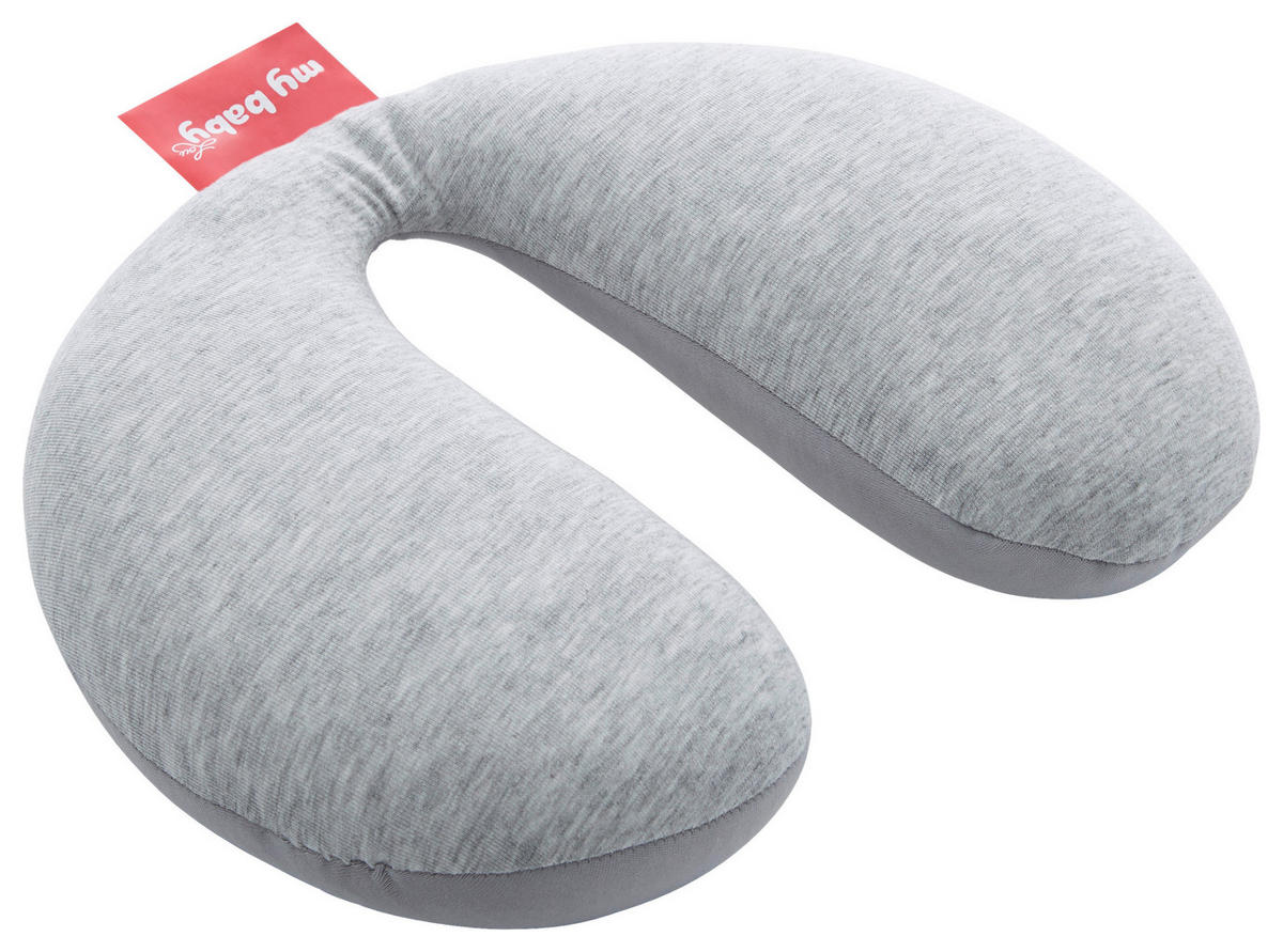 REISEKISSEN 20/30 cm  - Dunkelgrau, Basics, Kunststoff/Textil (20/30cm) - My Baby Lou