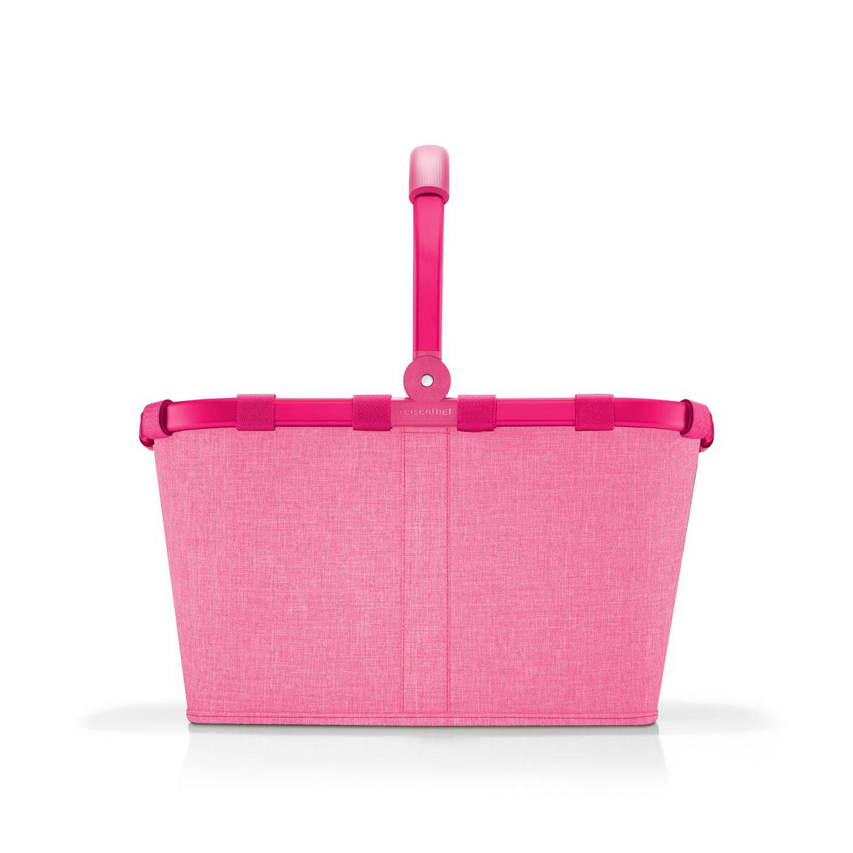 EINKAUFSKORB 22 L  - Pink/Schwarz, Basics, Textil (49/29/28cm) - Reisenthel