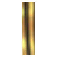 AKUSTIKPANEEL Gold foliert 57.25/2/240 cm  - Goldfarben, KONVENTIONELL, Holzwerkstoff/Textil (57.25/2/240cm)