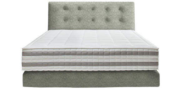 BOXSPRINGBETT 160/200 cm in Beige - Beige, KONVENTIONELL, Holz/Textil (160/200cm) - Dieter Knoll