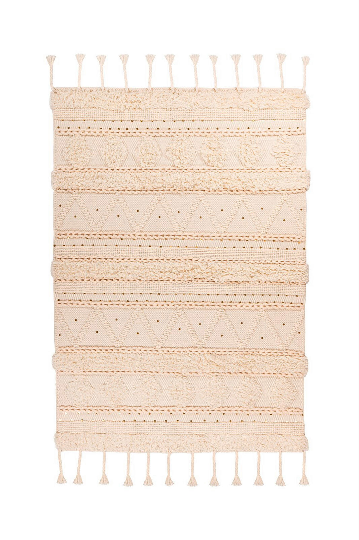 TEPPICH Bohist 525 Creme Multicolor  - Multicolor, KONVENTIONELL, Textil (120/180cm)