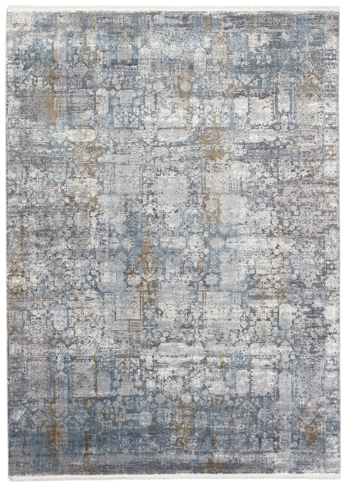 WEBTEPPICH 240/340 cm Sinfonia Blau, Grau  - Blau/Grau, Design, Textil (240/340cm) - Musterring