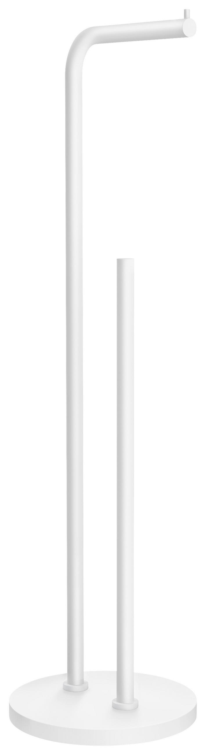 DRŽAČ TOALET-PAPIRA  bela  metal  - bela, Osnovno, metal (17/60/17cm) - Smedbo