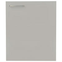 KÜCHENSCHRANKFRONT 60/72/1,9 cm  in Grau  - Edelstahlfarben/Grau, MODERN, Holzwerkstoff/Metall (60/72/1,9cm) - Nobilia