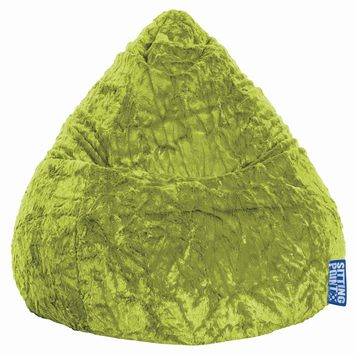 SITZSACK 220 l  - Grün, Textil (70/110/70cm)