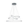 LED SVJETILJKA VISEĆA Durban  - boje nikla, Design, metal (80,3/200cm)