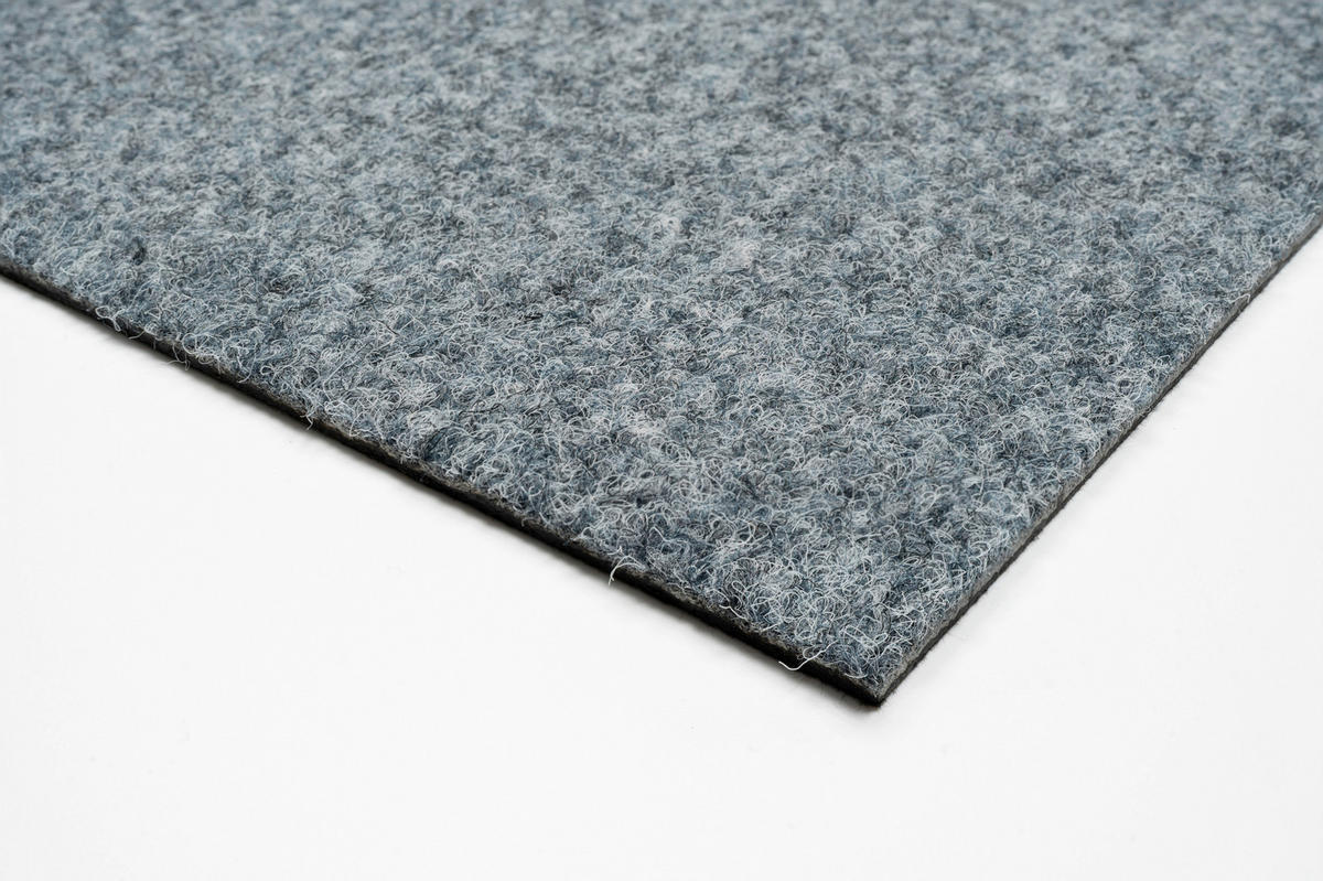 TEPPICHFLIESE 50/50 cm  in Graublau  - Graublau, Basics, Textil (50/50cm)