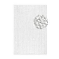 JUTETEPPICH 160/230 cm Bouclé Weiß rechteckig  - Weiß, Basics, Textil (160/230cm) - Hanse Home