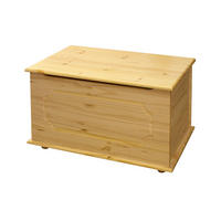 TRUHE in Holz 89/53/47 cm  - Naturfarben, Natur, Holz (89/53/47cm) - Livetastic