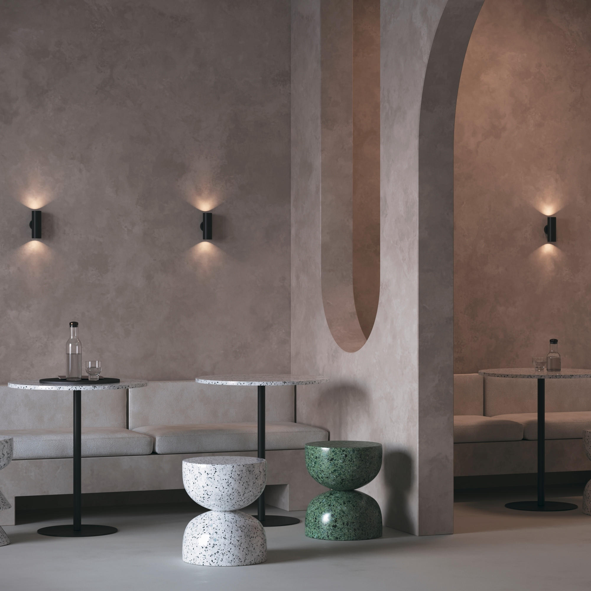 WANDLEUCHTE Ceiling & Wall   - Schwarz, Trend, Metall (15/5.2/6.8cm) - MAYTONI