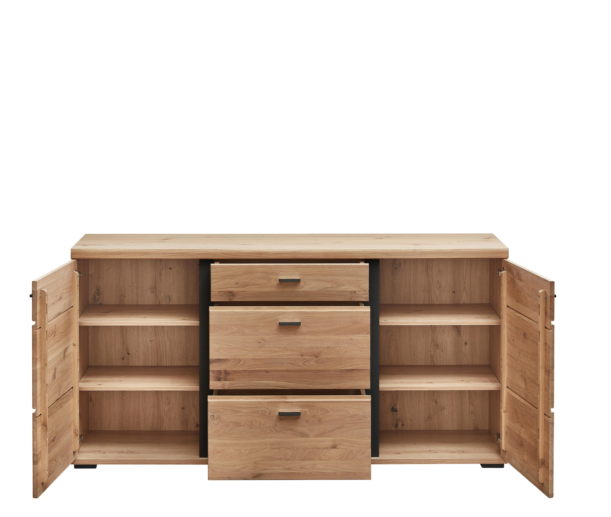 KOMODA 170/86/42 cm boja jasena - boja jasena, Osnovno (170/86/42cm) - Linea Natura