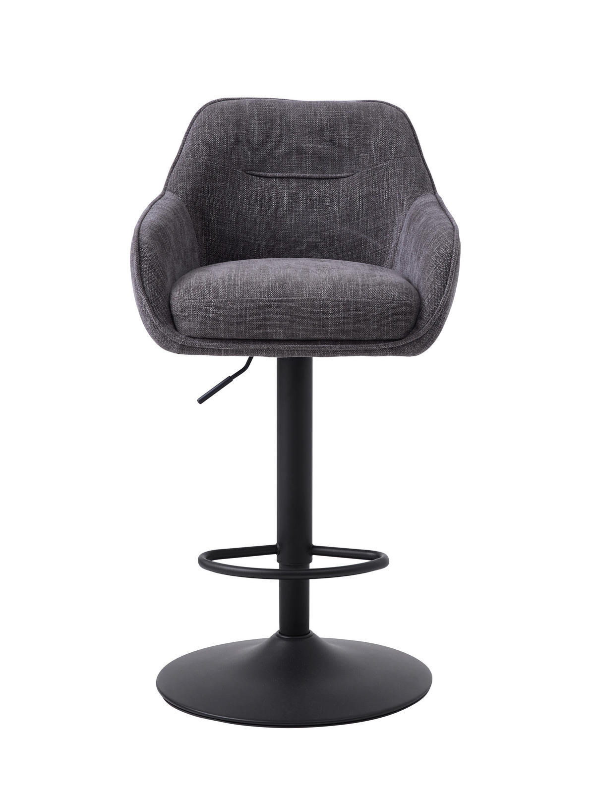 BARPALL SET i grafitfärgad  - grafitfärgad/svart, Modern, metall/textil (51/95,5-110/53cm) - Livetastic