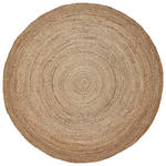 JUTETEPPICH 120 cm Agra Naturfarben  - Naturfarben, Natur, Textil (120cm) - Linea Natura