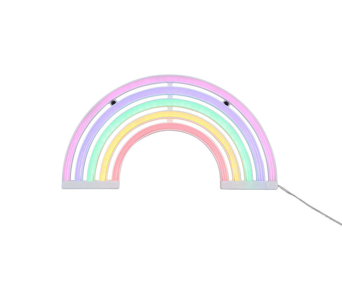 LED FALILÁMPA - áttetsző/fehér, Trend, műanyag (29,5/16/1,7cm) - Boxxx