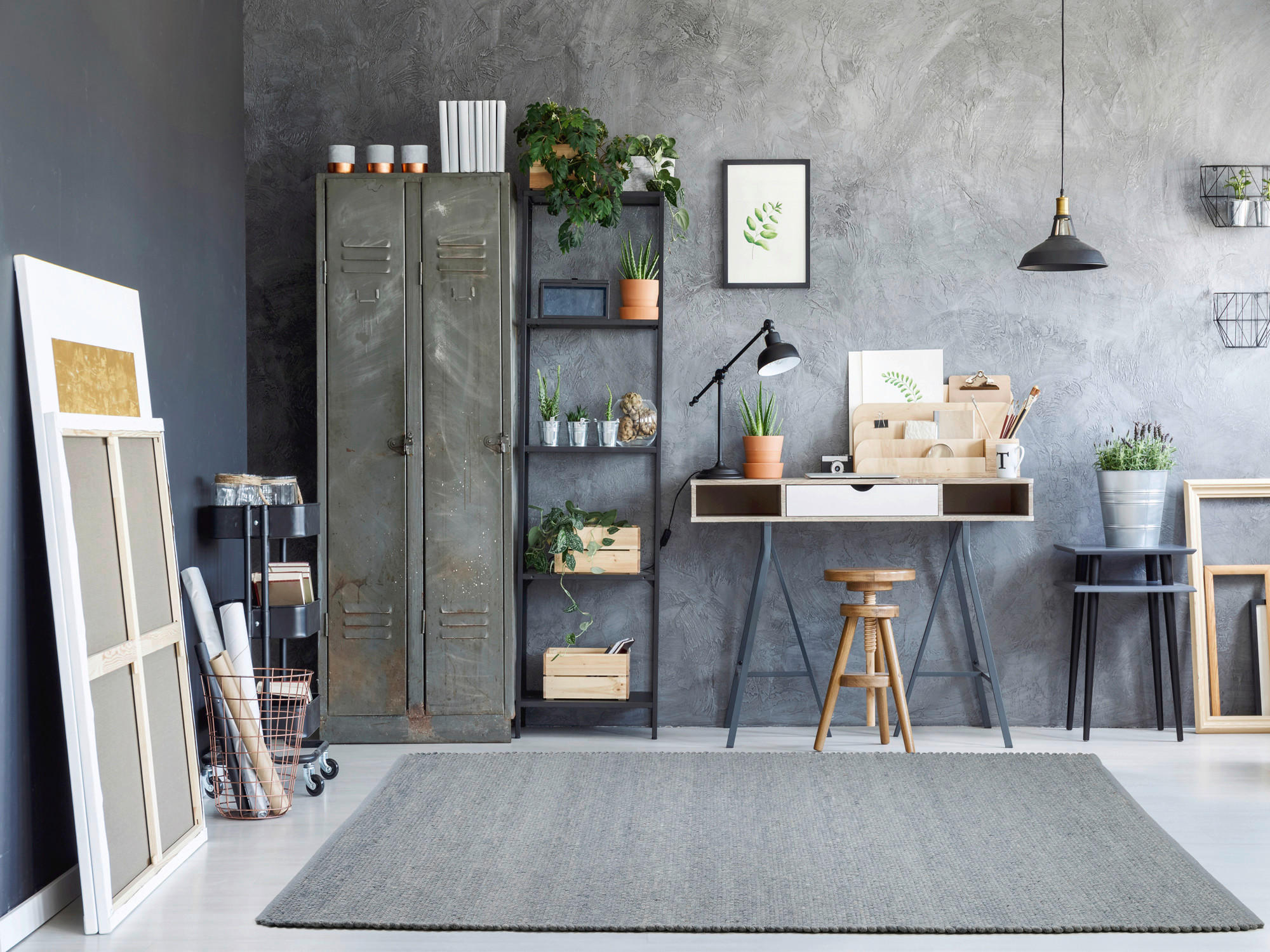 HANDWEBTEPPICH 170/240 cm Helsinki  - Blau/Grau, Basics, Textil (170/240cm) - Linea Natura