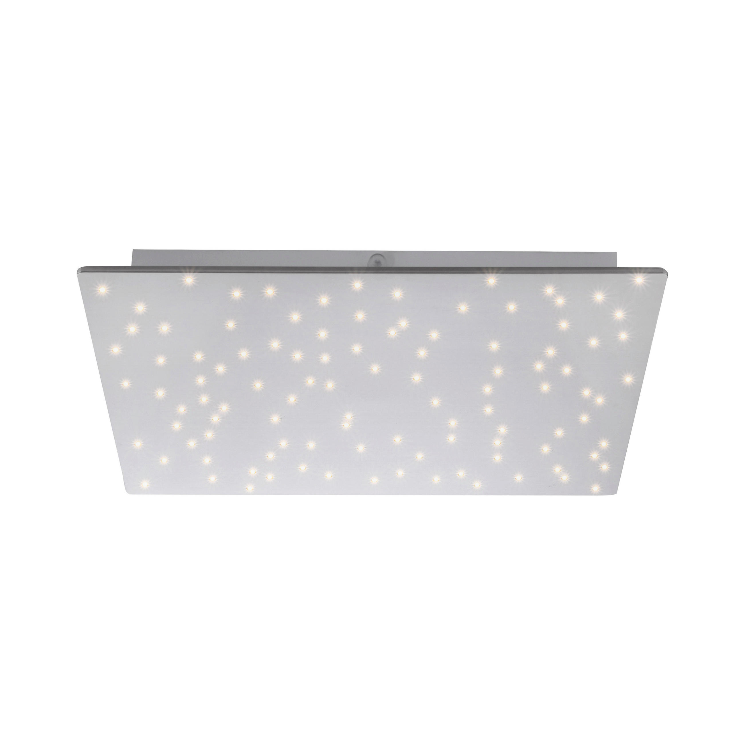 DECKENLEUCHTE Sparkle 45/45/5 cm   - Silberfarben, Design, Metall (45/45/5cm)