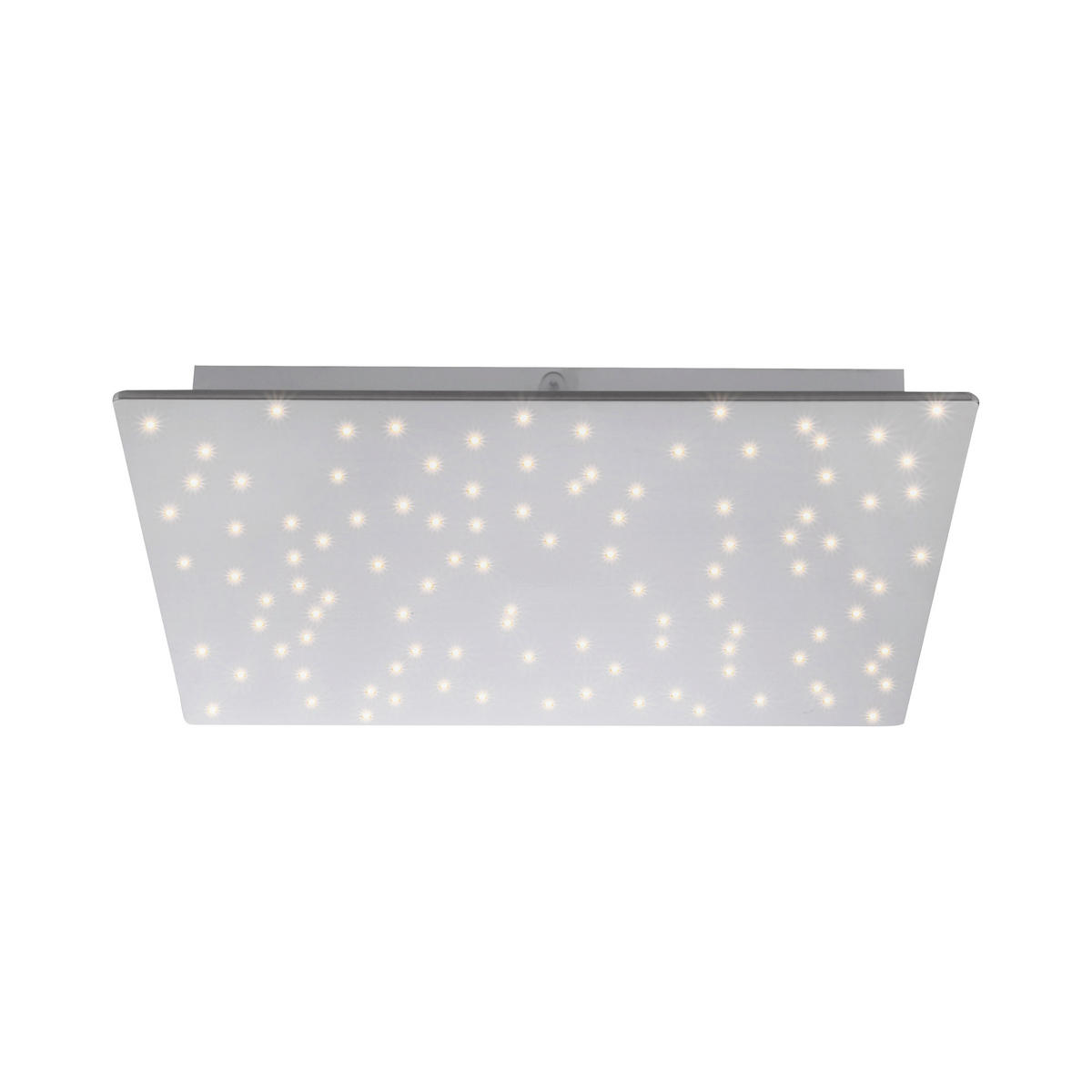 DECKENLEUCHTE 18 W    45/45/5 cm  - Silberfarben, Design, Metall (45/45/5cm)