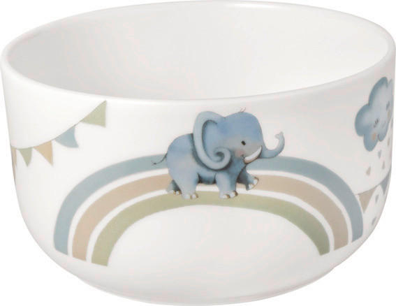 MÜSLISCHALE Walk Elephant  - Blau/Multicolor, Design, Keramik (12,5/12,5/7cm) - Villeroy & Boch