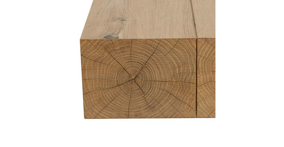 COUCHTISCH in Holzwerkstoff 80/80/40 cm  - Eichefarben/Schwarz, Design, Holzwerkstoff (80/80/40cm) - Carryhome