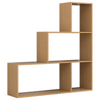 REGAL  117/123/29 cm Buchefarben  - Buchefarben, Basics, Holzwerkstoff (117/123/29cm) - MID.YOU