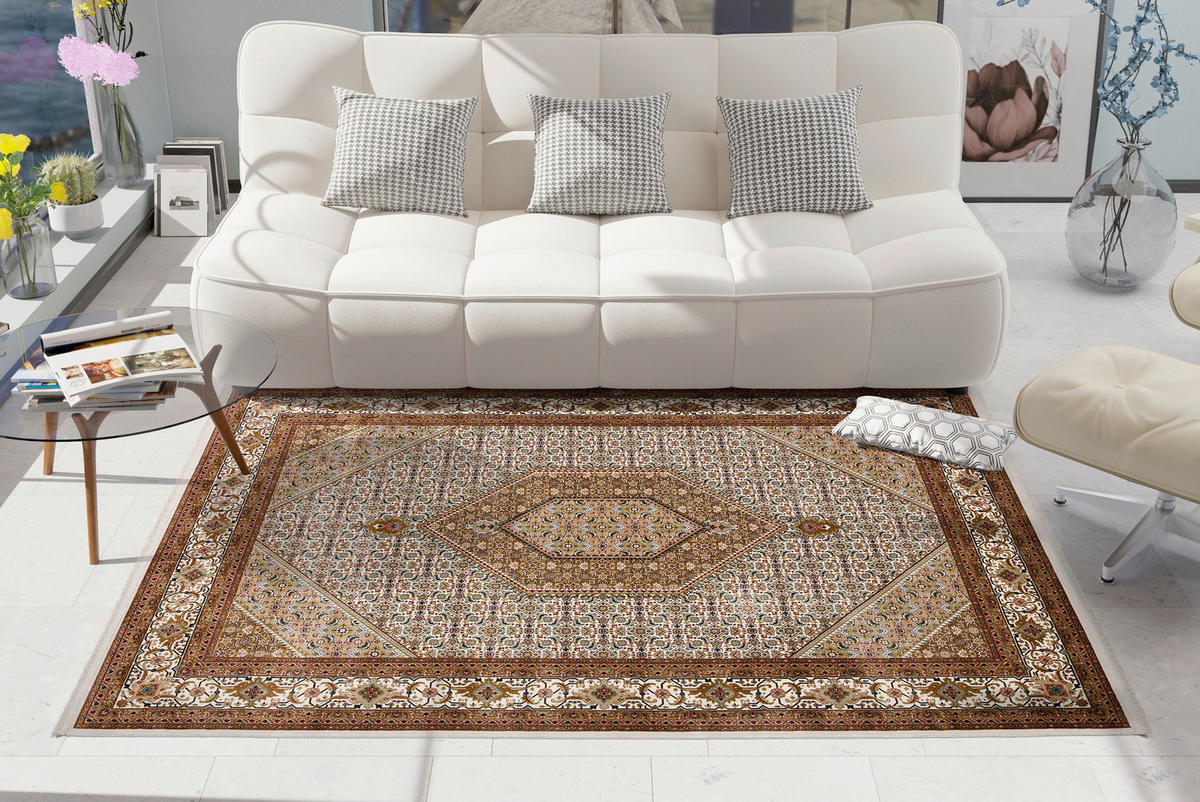 ORIENTTEPPICH 67/130 cm Creme  - Creme, Basics, Textil (67/130cm) - Novel