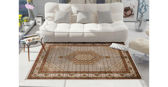 ORIENTTEPPICH 67/130 cm Creme  - Creme, Basics, Textil (67/130cm) - Novel