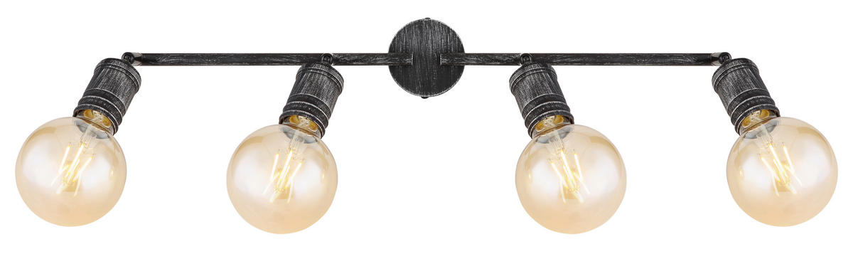 STRAHLER - Nickelfarben, Basics, Metall (60/8/11cm) - Globo