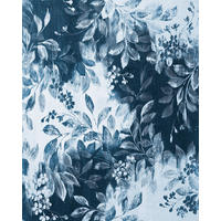 NON WOVEN-TAPET 200/250 cm  - vit/blå, Basics (200/250cm) - Komar