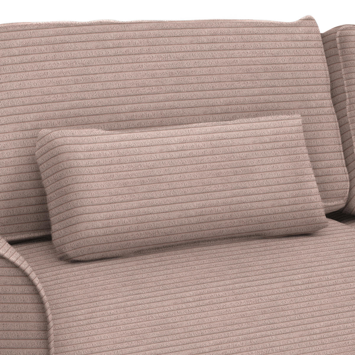 HÖRNSOFFA i rosa  - rosa, Modern, trämaterial/trä (255/185cm) - MID.YOU