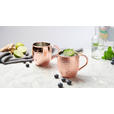 MOSCOW MULE 2ER SET  - Kupferfarben, Trend, Metall (550ml) - Novel