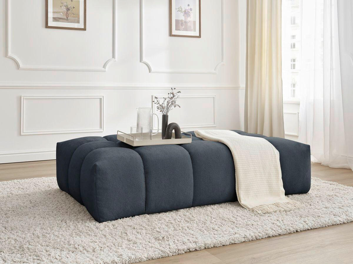 XXXLutz Hocker Everest Dunkelblau 166x100x40 cm