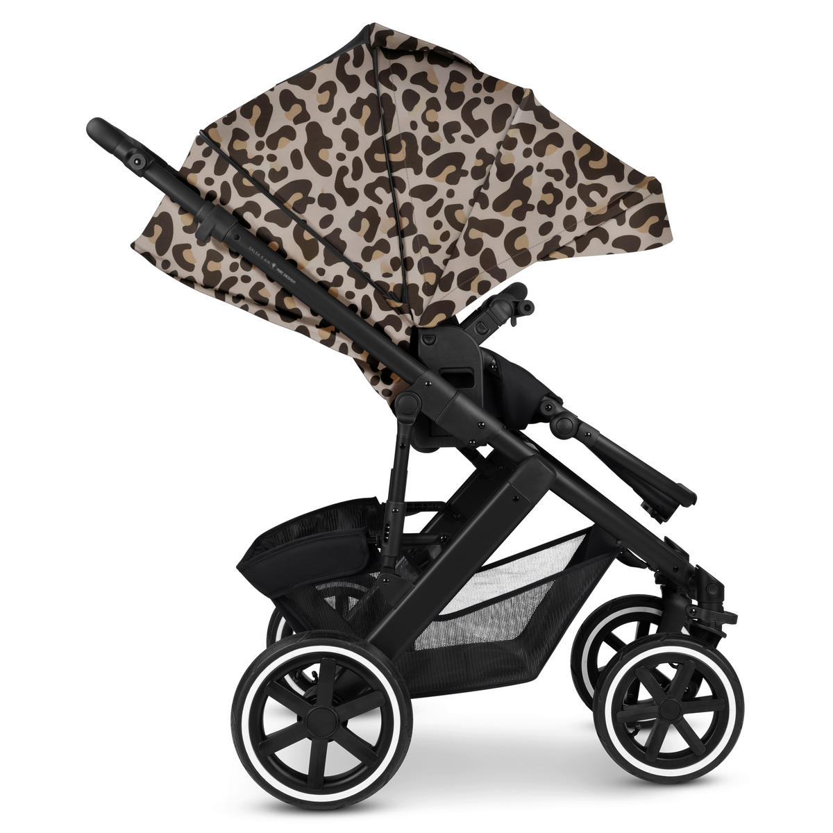 KINDERWAGEN Salsa 5 Air  - Multicolor/Schwarz, Basics, Textil/Metall (63/118/95.5cm) - ABC Design
