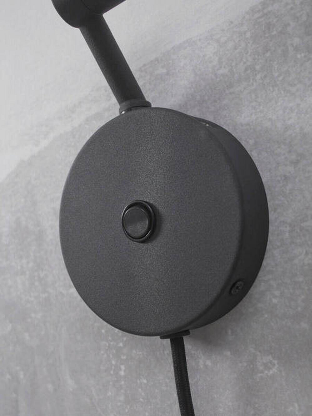 VÄGGLAMPA it's about RoMi 21,6/10,5/18 cm   - svart, Trend, metall (21,6/10,5/18cm) - It's about Romi
