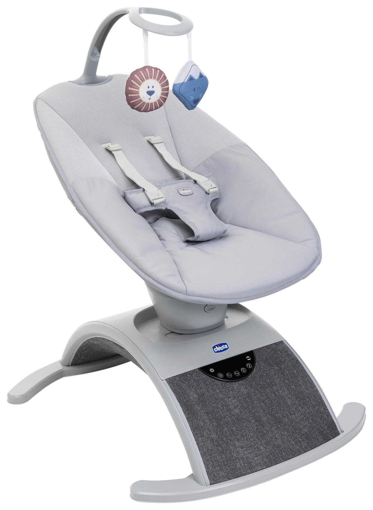 SCHAUKELWIPPE - Grau, Basics, Textil (61/75/69cm) - Chicco
