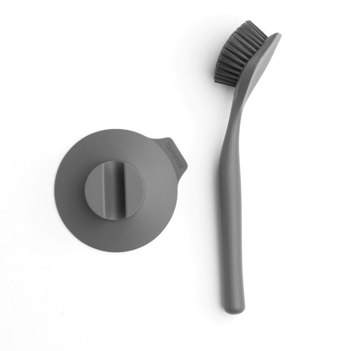 ŠČETKA ZA POMIVANJE - siva, Design, umetna masa (23,5/6/11cm) - Brabantia