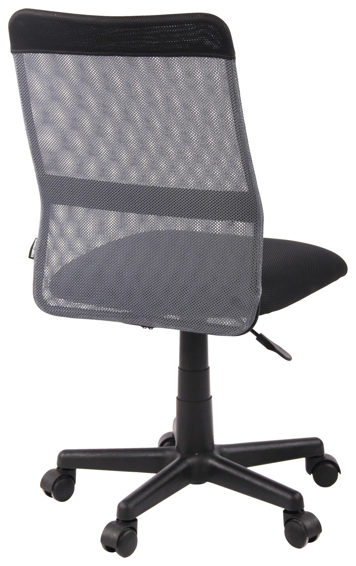 SNURRSTOL  i nätklädsel grå, svart  - svart/grå, Modern, textil/plast (47/85-97/55cm) - Carryhome
