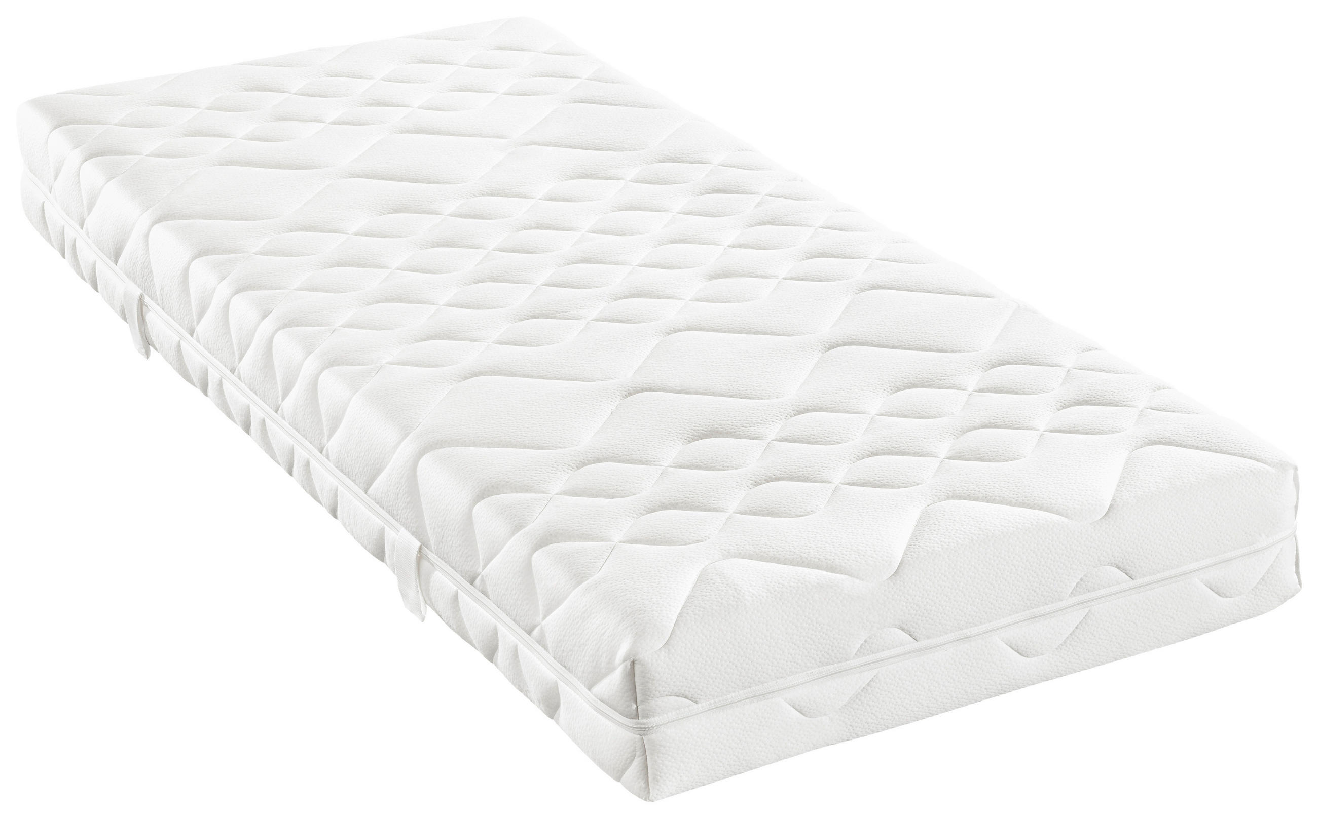 KALTSCHAUMMATRATZE MEDISAN PLUS KS 90/200 cm Höhe ca. 19 cm  - Weiß, Basics, Textil (90/200cm) - FAN